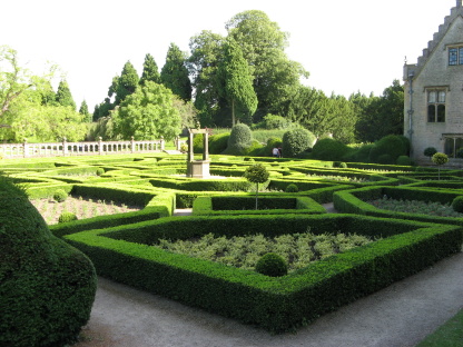 Gärten in England  Newstead Abbey